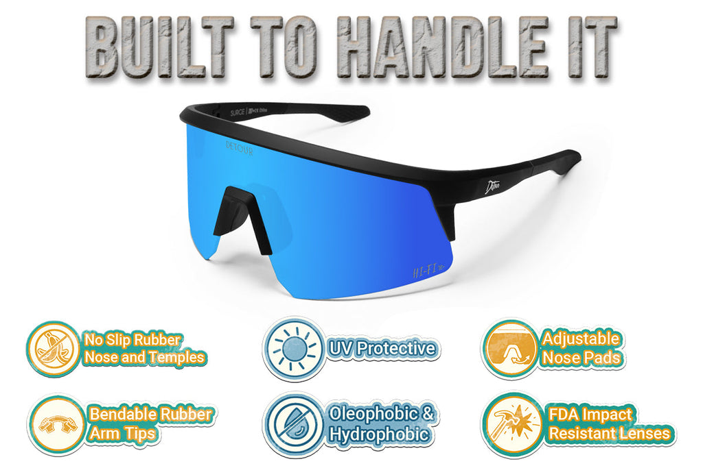 Surge XL - Matte Black - Red Sunset