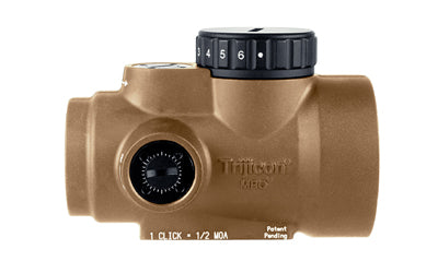 Trijicon MRO SD |  Green Dot |  25mm Objective |  2 MOA Dot |  Anodized Finish |  Coyote Brown |  No Mount Included