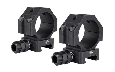 Trijicon Scope Rings |  30mm Low |  Q-LOC |  Fits Picatinny |  Anodized Finish |  Black