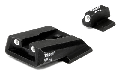 Trijicon Tritium Night Sight |  Fits M&P |  Green/Green |  Matte Finish |  3 Dot