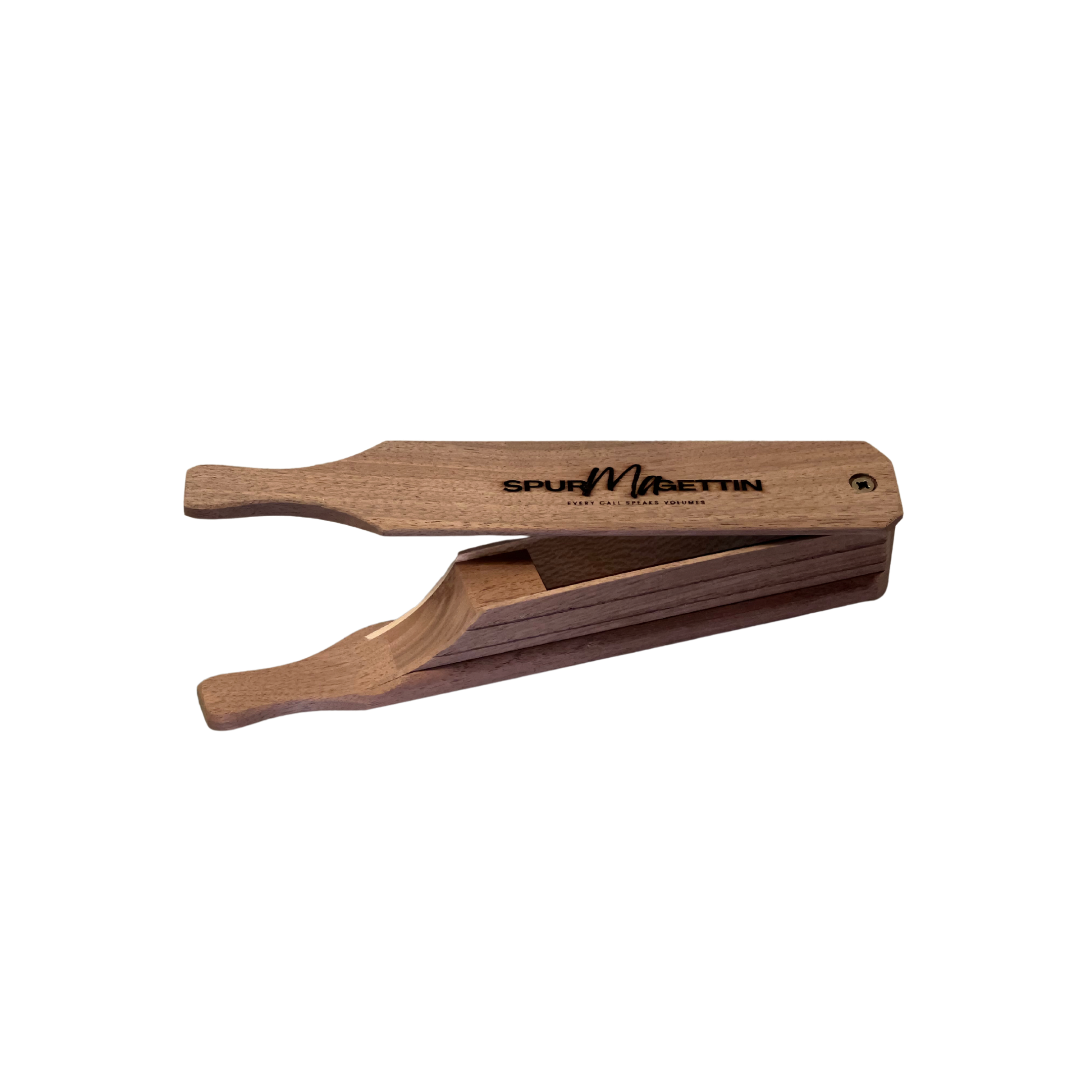 Large Double Sided Wooden Box Call