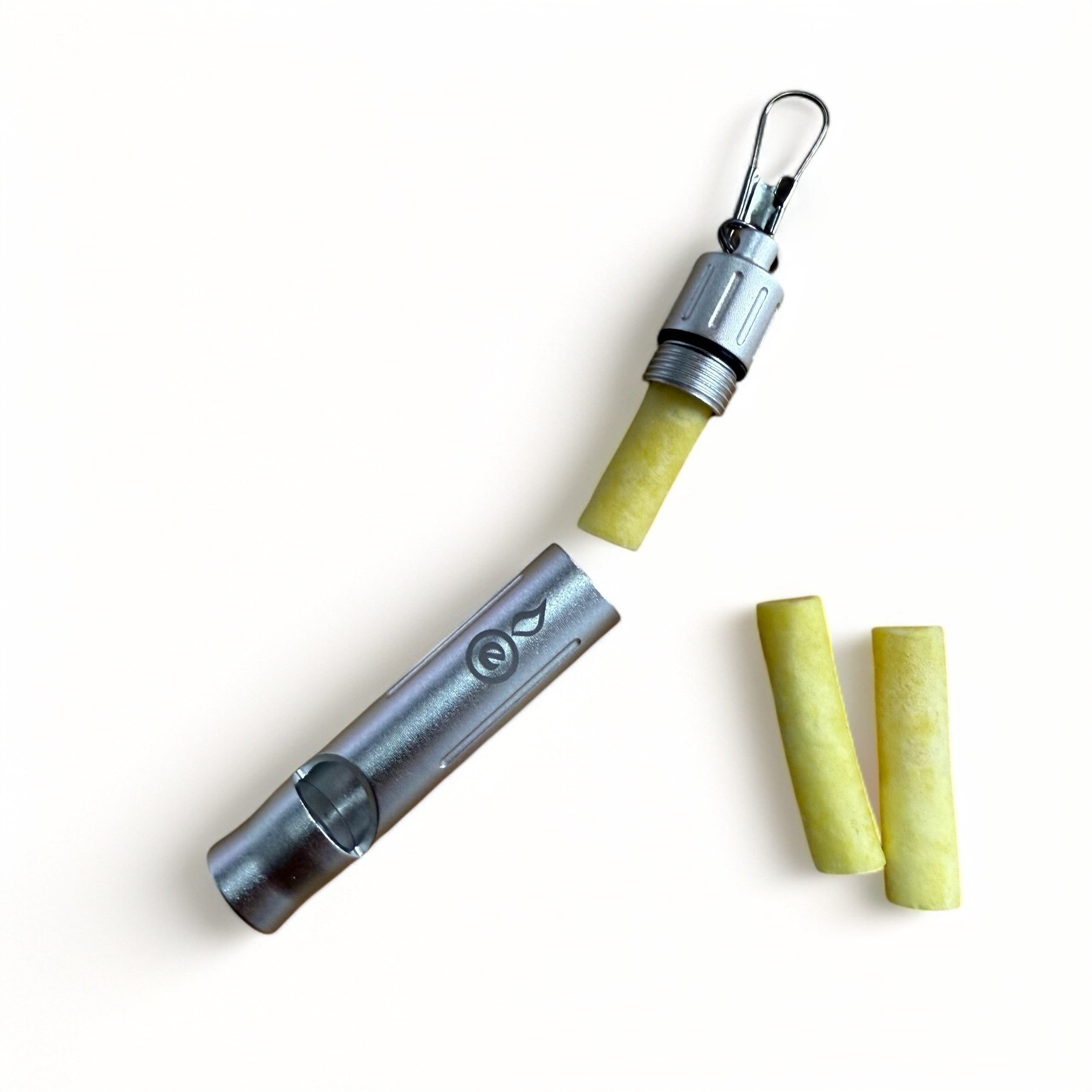 Wombat Whistle - Emergency Whistle & Tinder Vial Kit