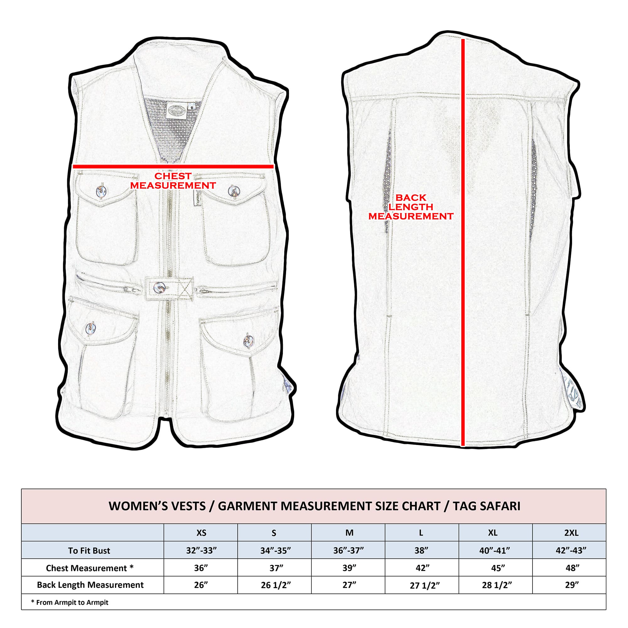 Safari Vest for Women