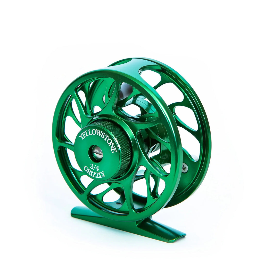 Yellowstone Grizzly Fly Reel - green | Venator Hunting