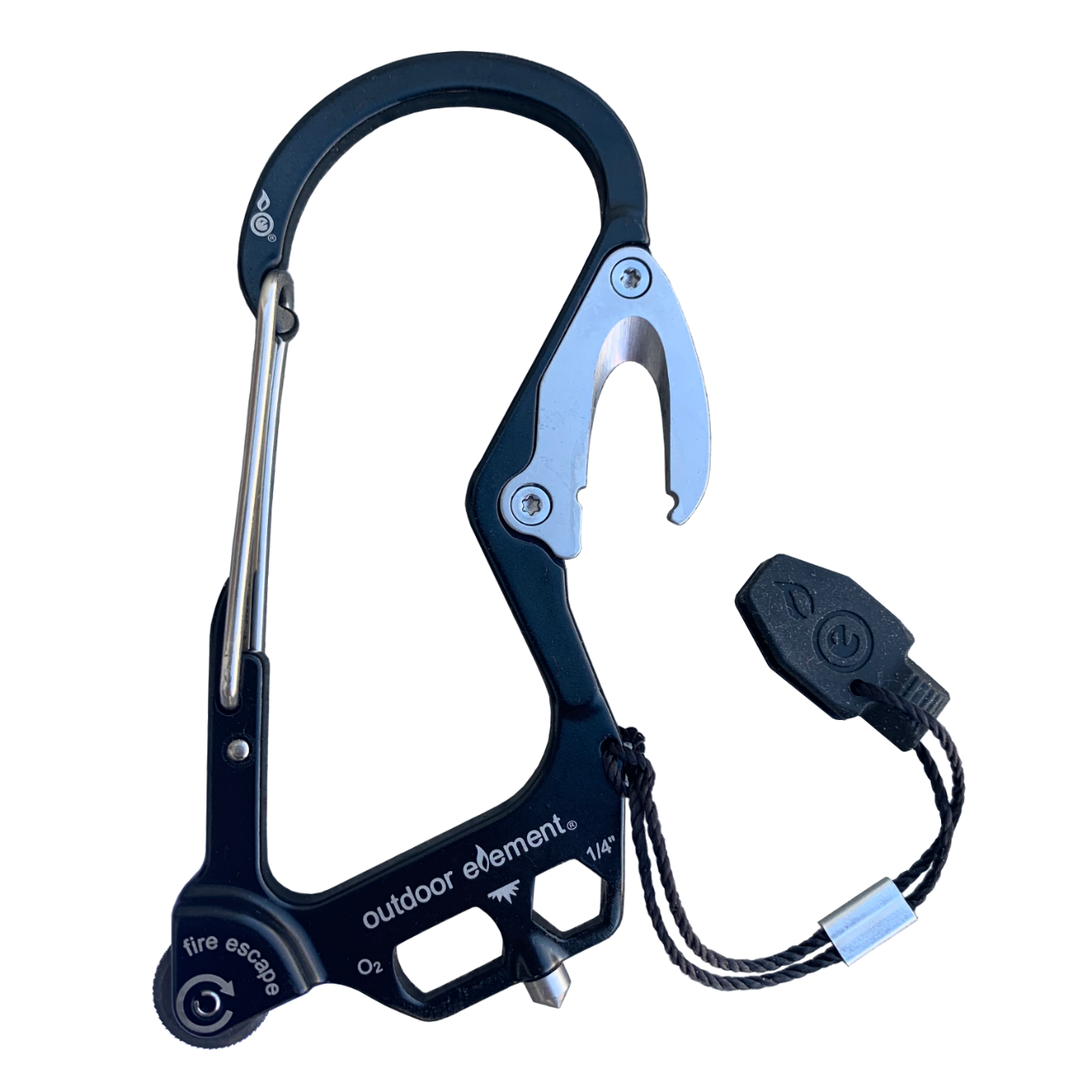 Fire Escape: Fire-Starting Multitool Carabiner