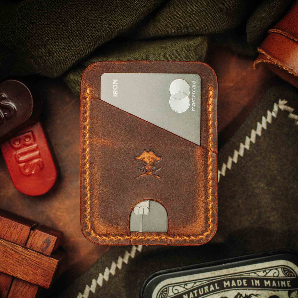 Pirate Goods Boatswain v4 – Minimalist Leather Slim Wallet | Venator Hunting