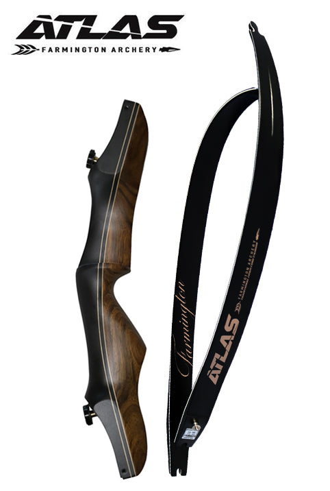 Farmington Atlas 62" ILF Recurve Bow Set – Foam Core Carbon Limbs