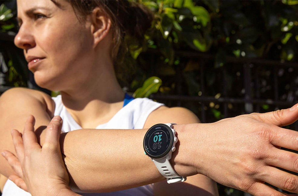 Garmin Forerunner 55 | Running Smartwatch w/ SOS Alert System