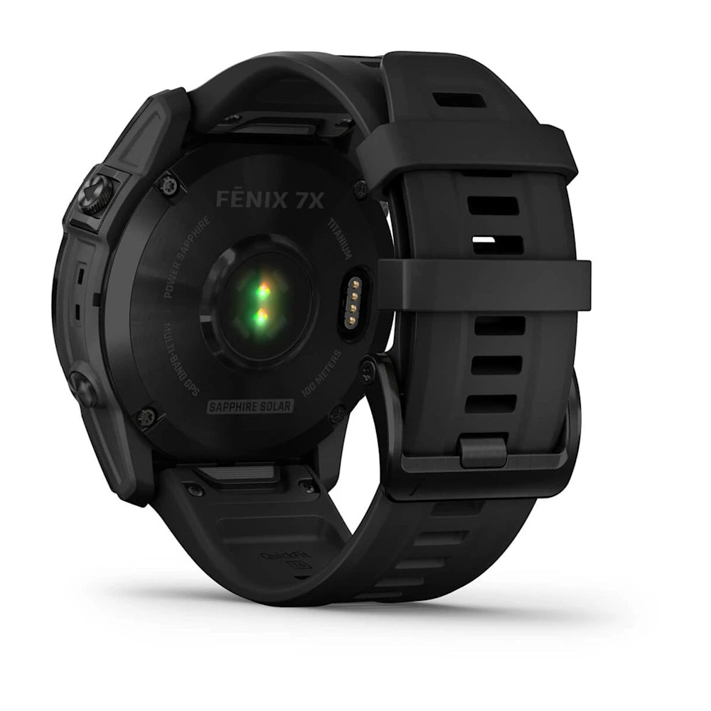 Garmin Fenix 7X Sapphire Solar | GPS Smartwatch w/ Flashlight