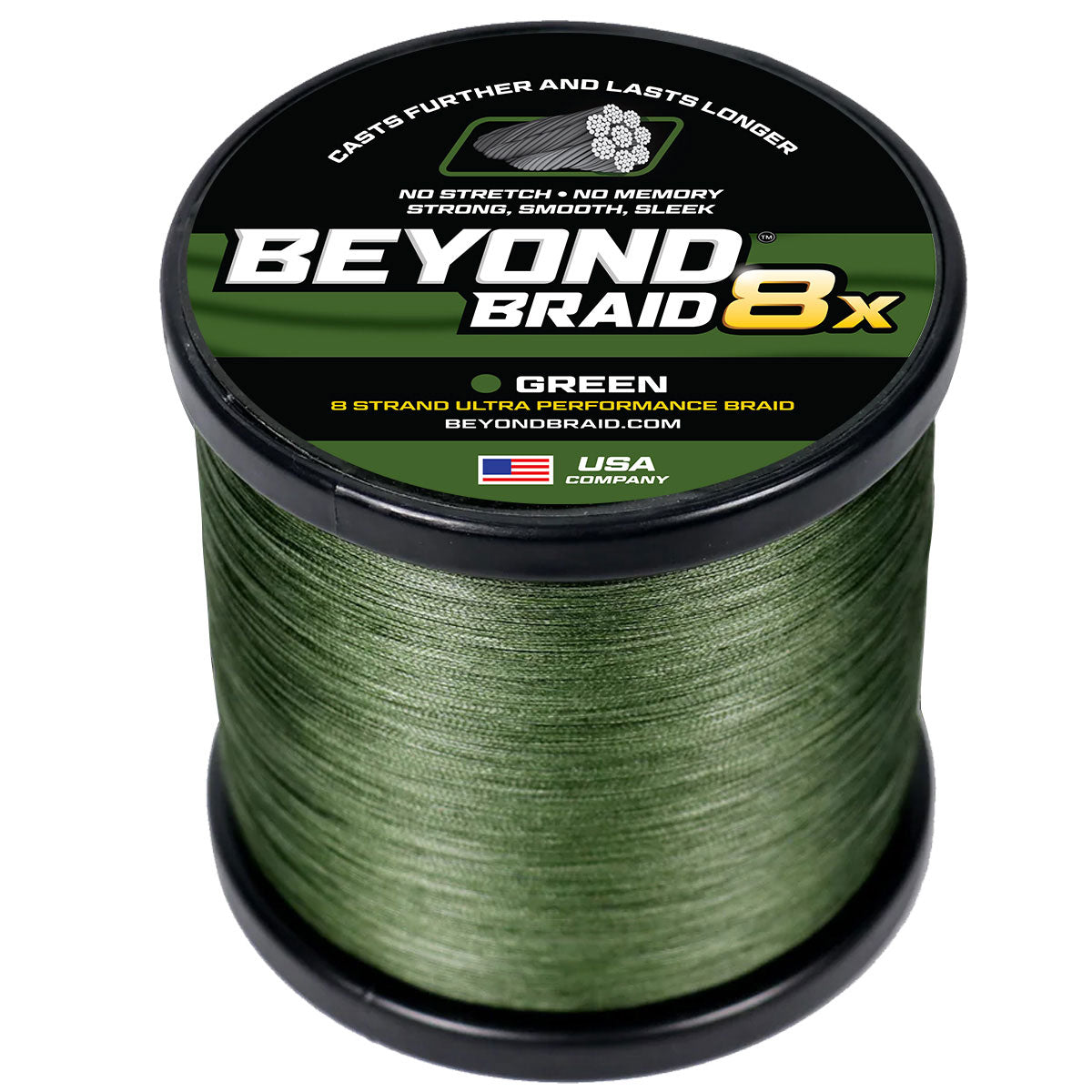 Braided Fishing Line - 300 Yards, Pro Grade Performance for Saltwater & Freshwater- Beyond Braid | Venator Hunting