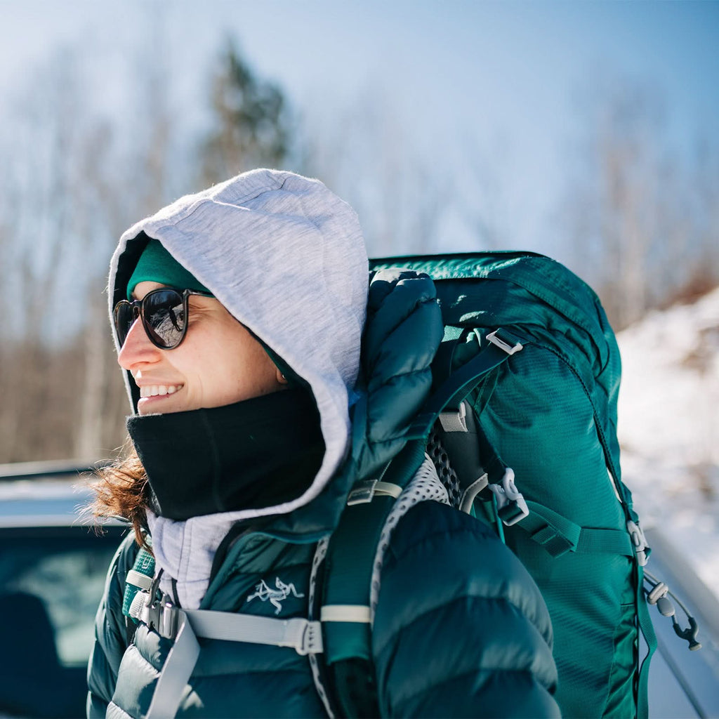 Brushed Merino Wool Neck Gaiter - Heavyweight