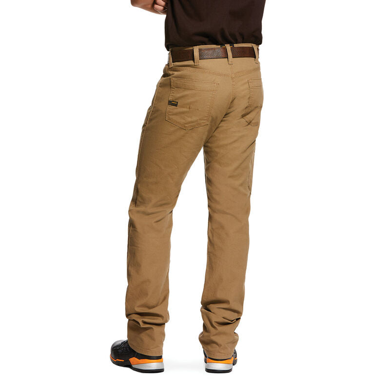 Ariat M4 Rebar Khaki Work Pants – fabric close-up | Venator Hunting