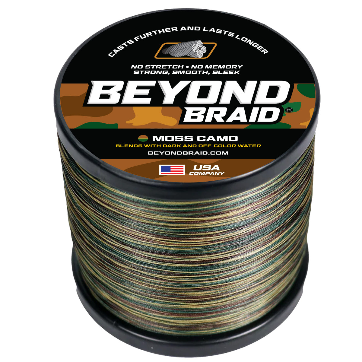 Braided Fishing Line - 300 Yards, Pro Grade Performance for Saltwater & Freshwater- Beyond Braid | Venator Hunting