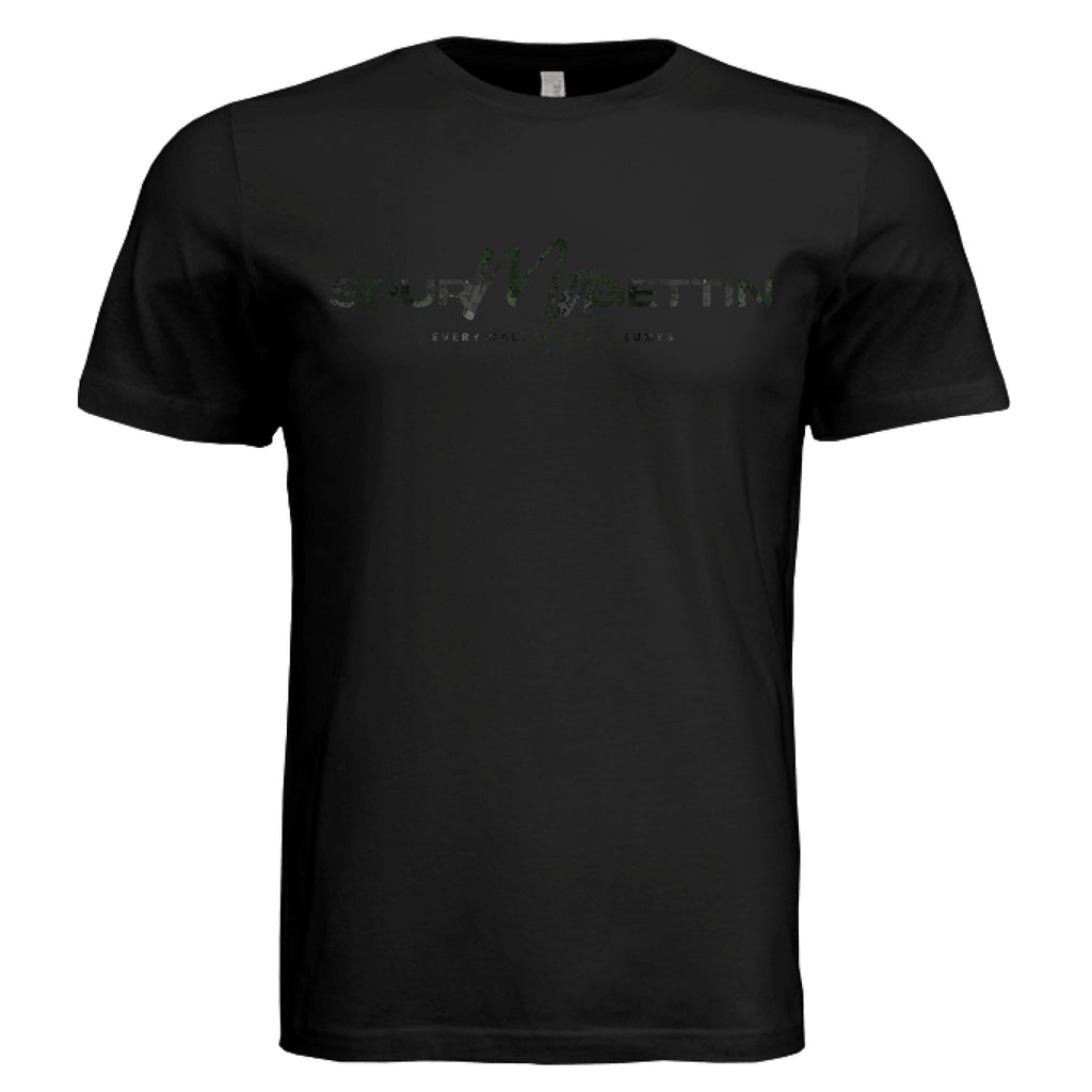 Verdant Splash Burst Camo Turkey T-Shirt