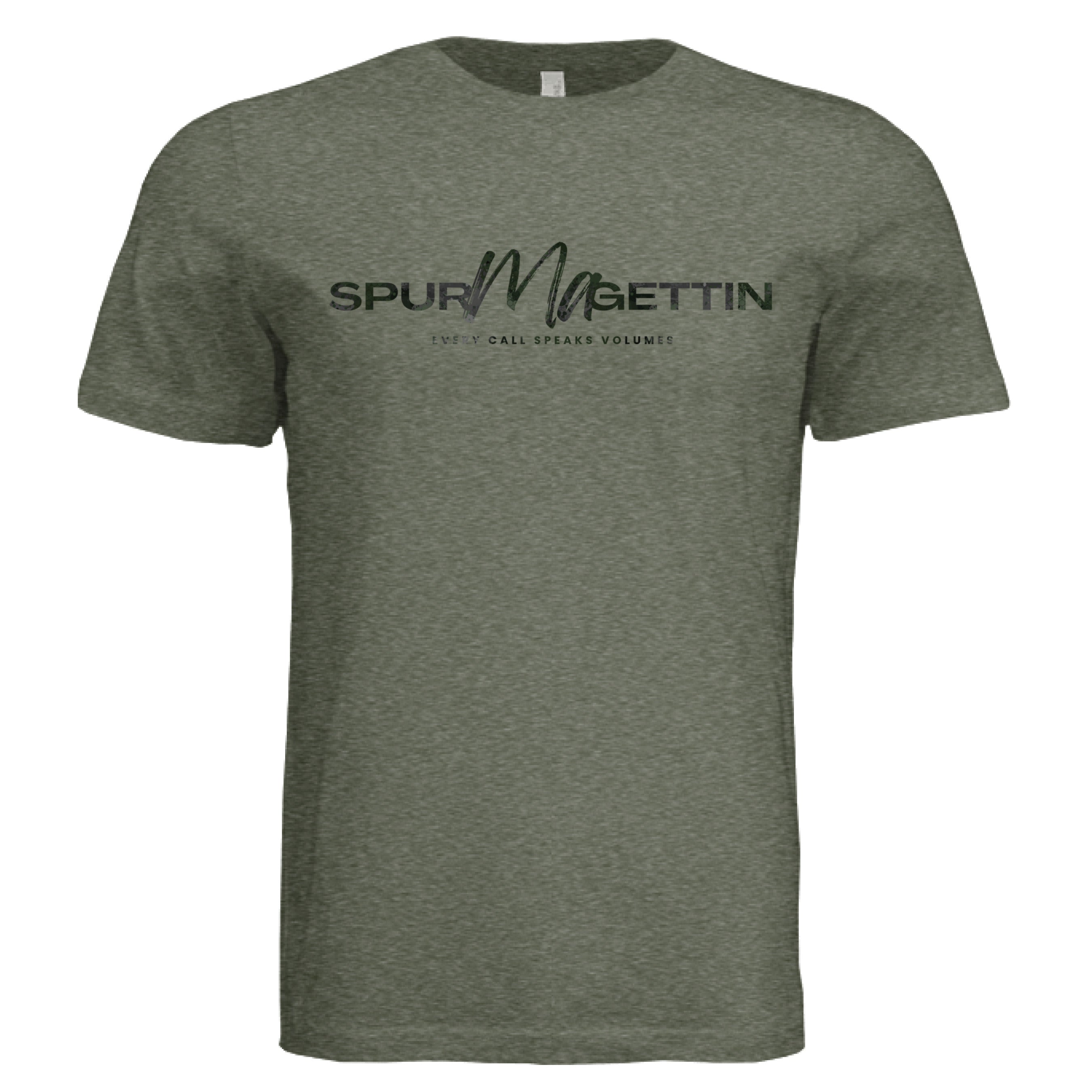 Verdant Splash Burst Camo Goose T-Shirt