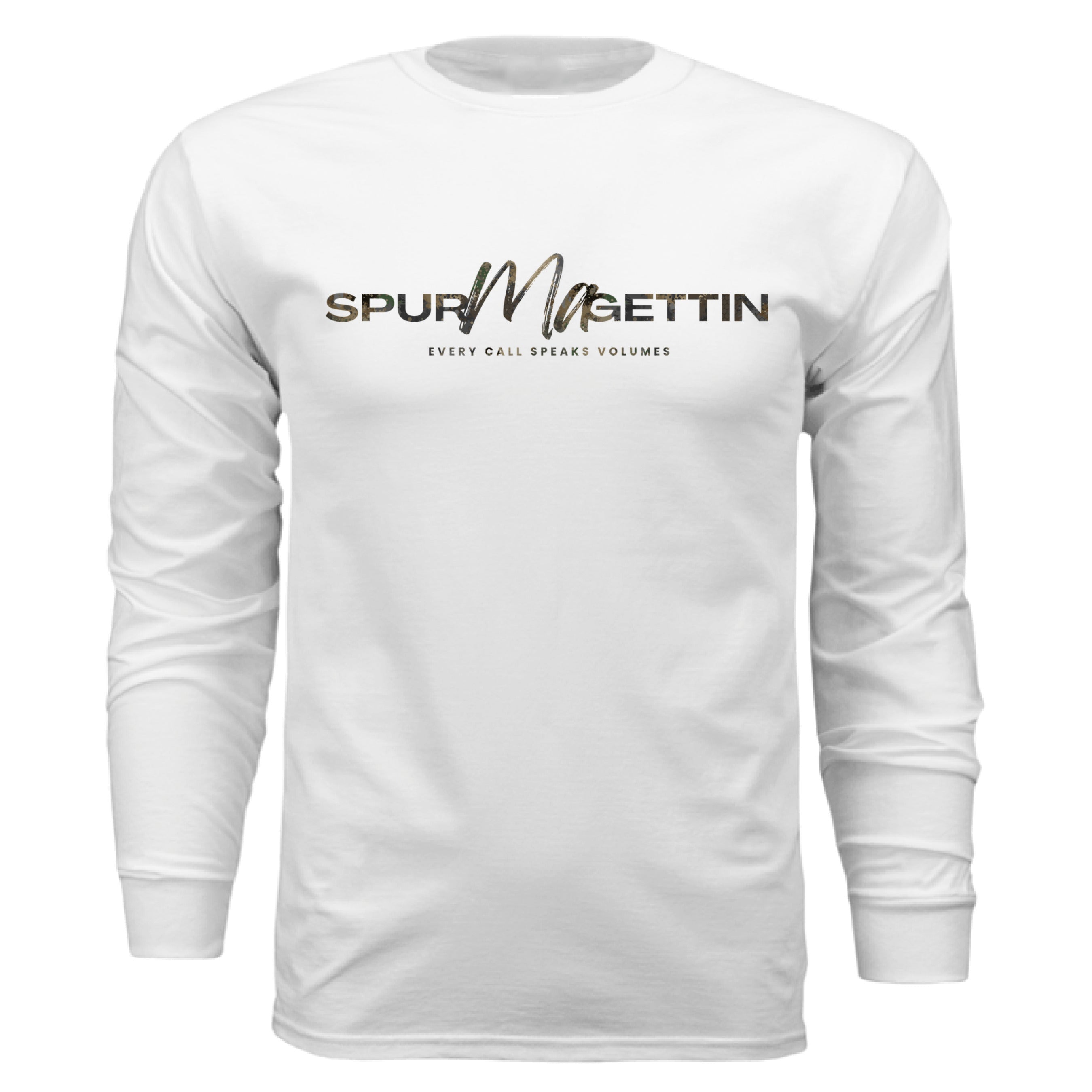 Forest Splash Burst Camo Buck Long Sleeve T-Shirt
