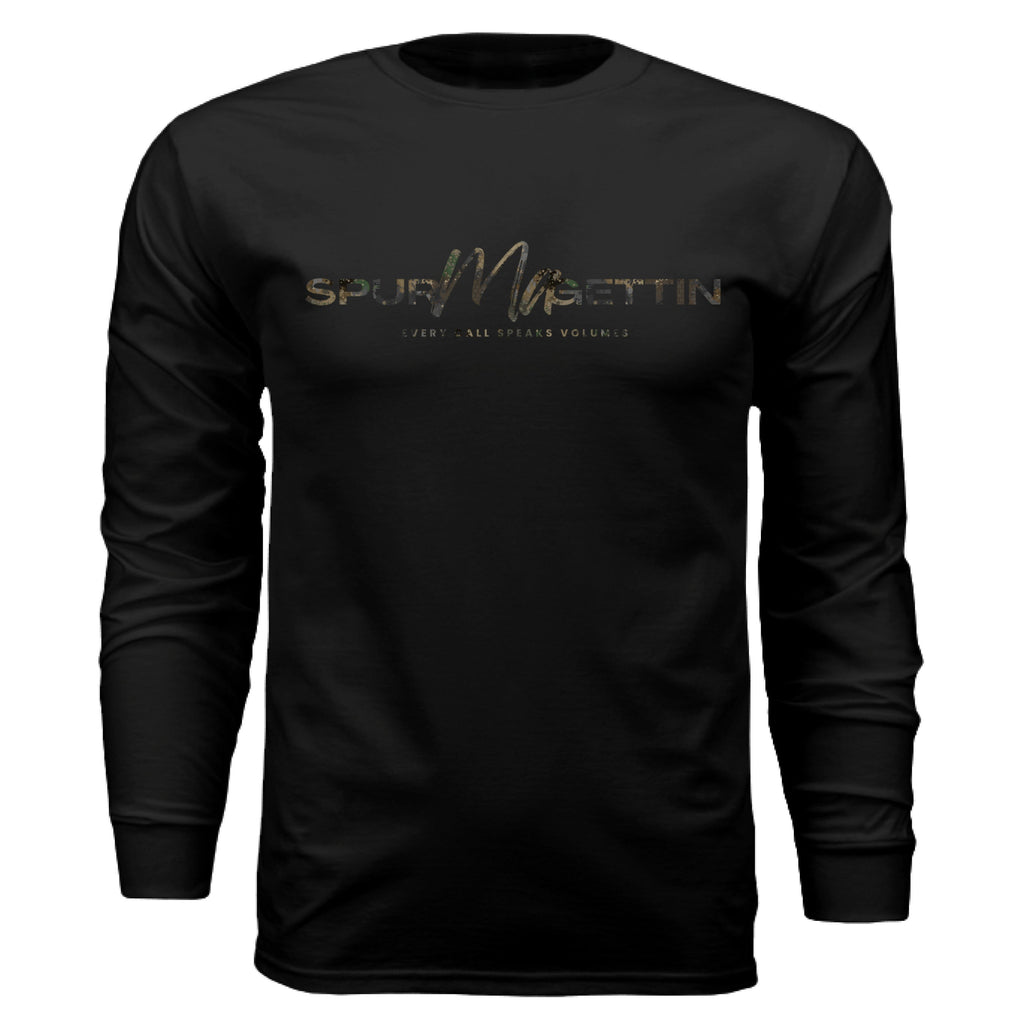 Forest Splash Burst Camo Elk Long Sleeve T-Shirt