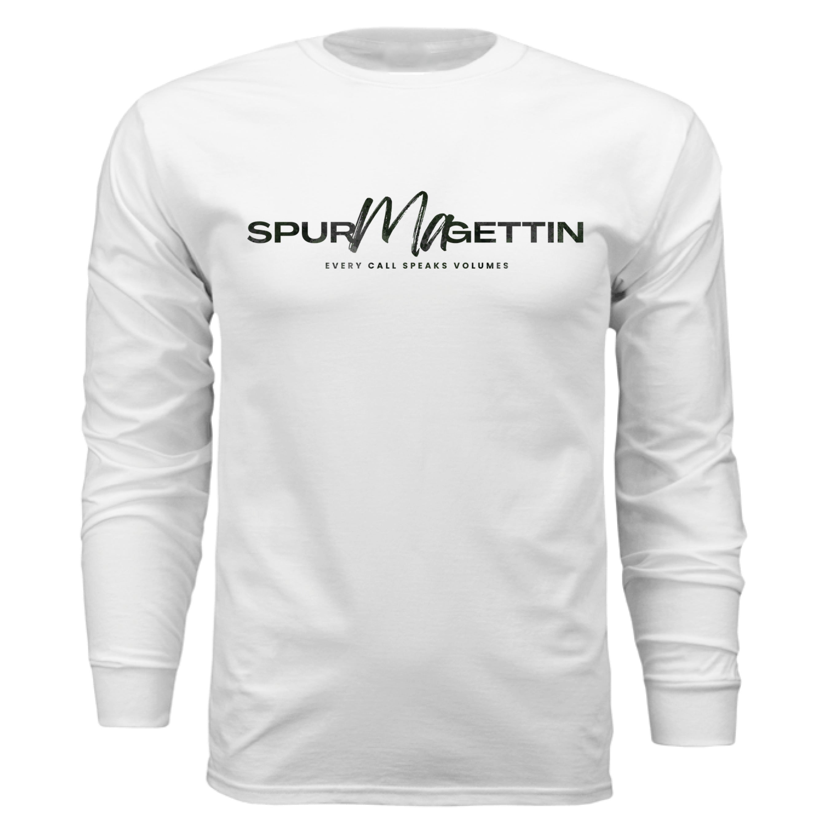 Verdant Splash Burst Goose Long Sleeve T-Shirt