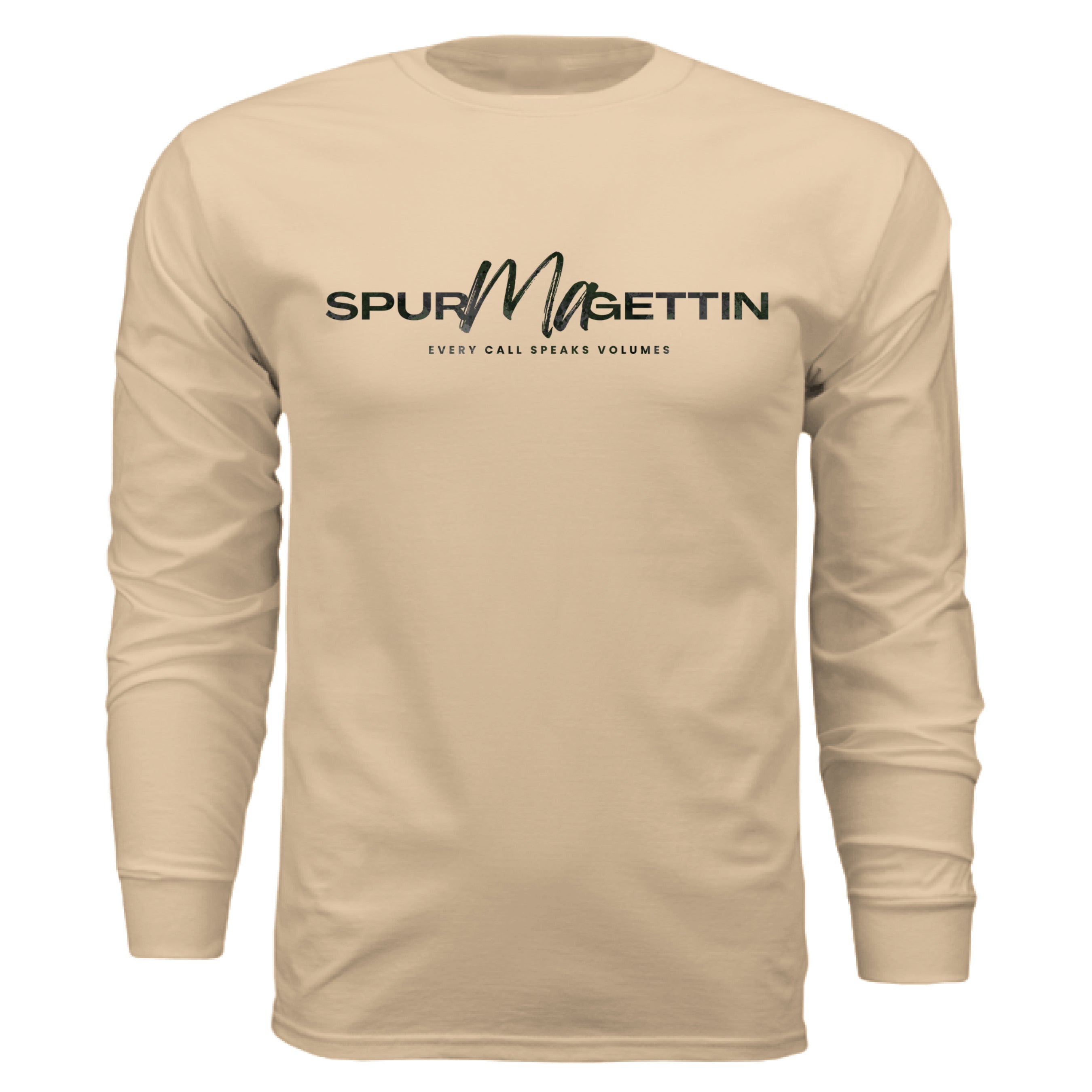 Verdant Splash Burst Goose Long Sleeve T-Shirt