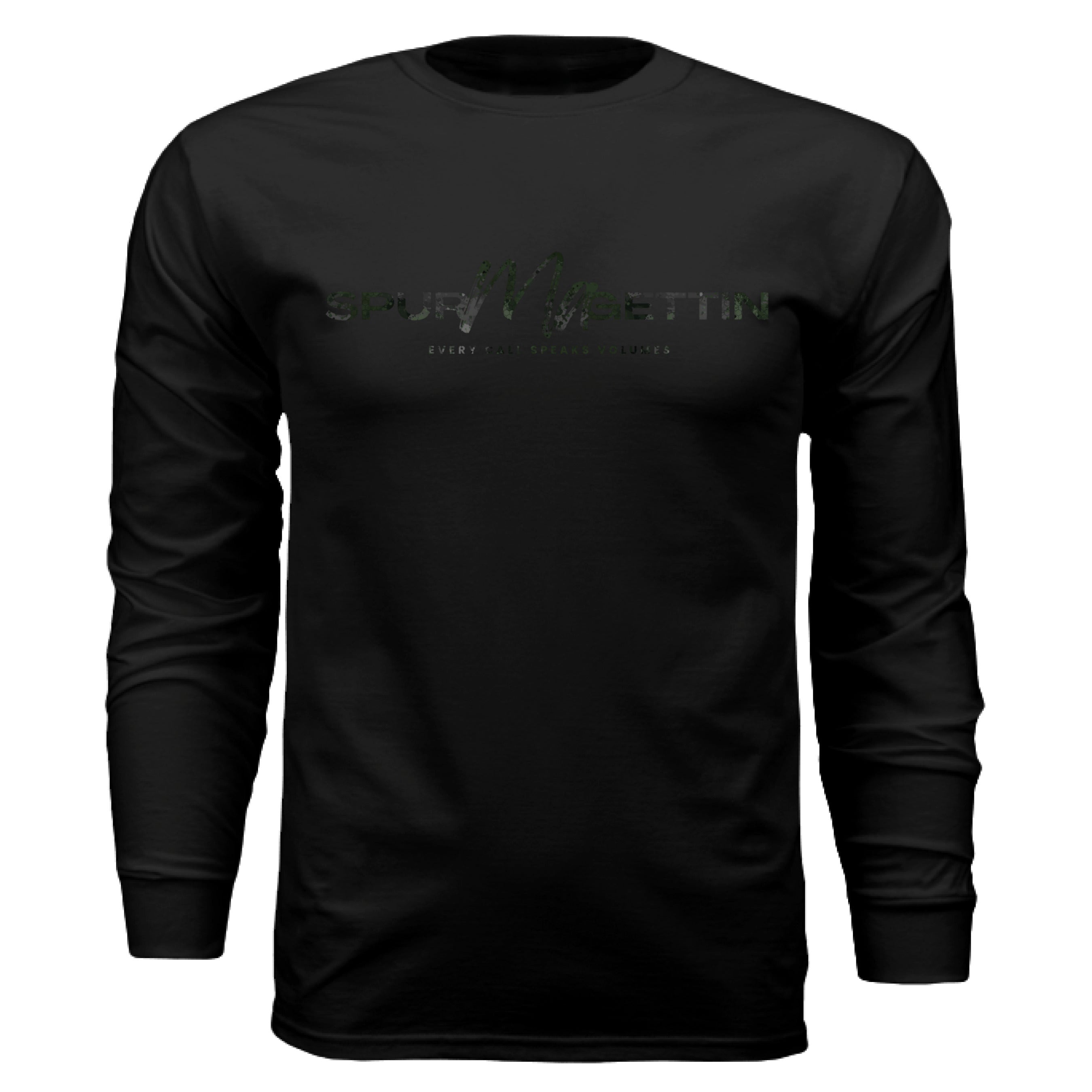 Verdant Splash Burst Goose Long Sleeve T-Shirt