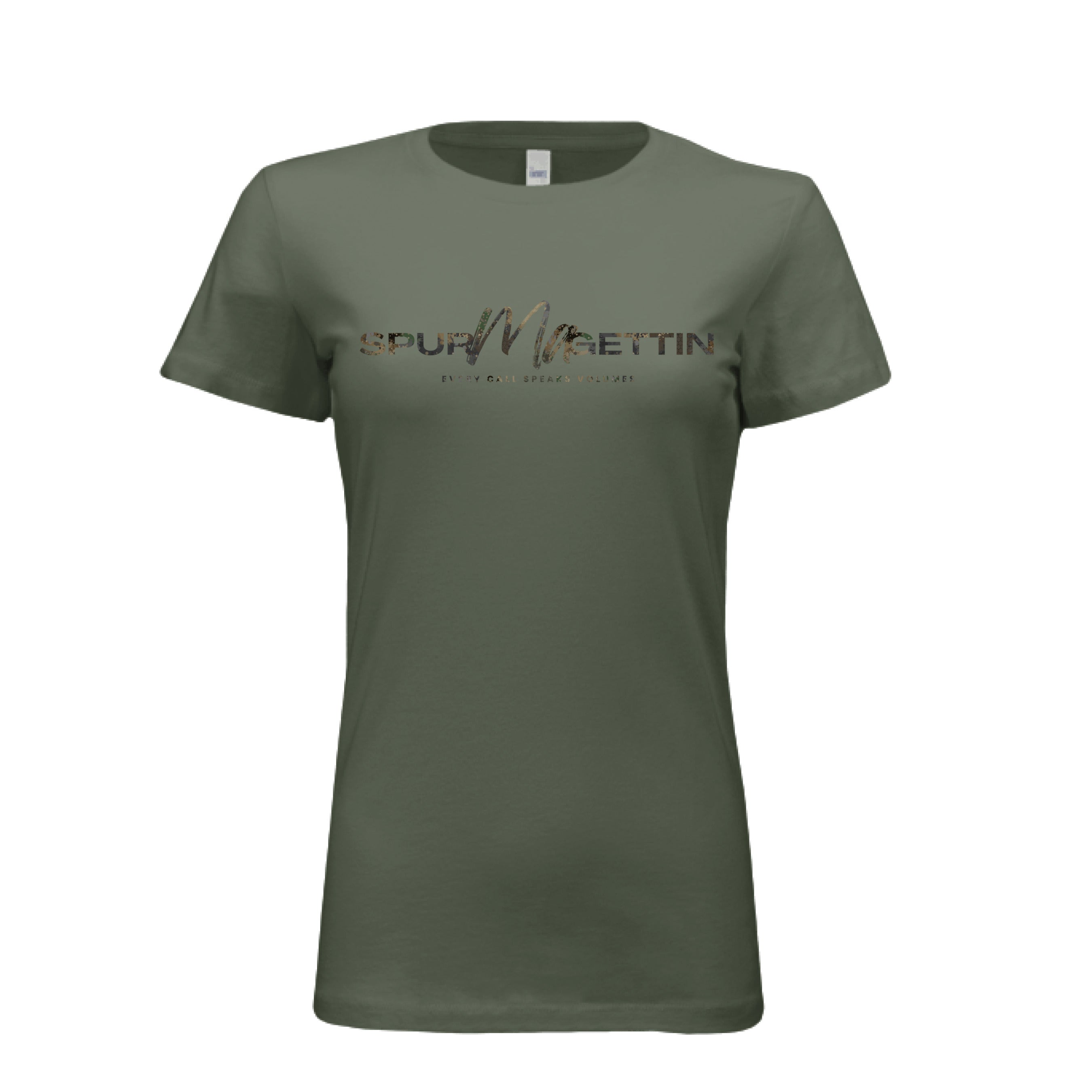 Women’s Forest Splash Burst Camo Buck T-Shirt
