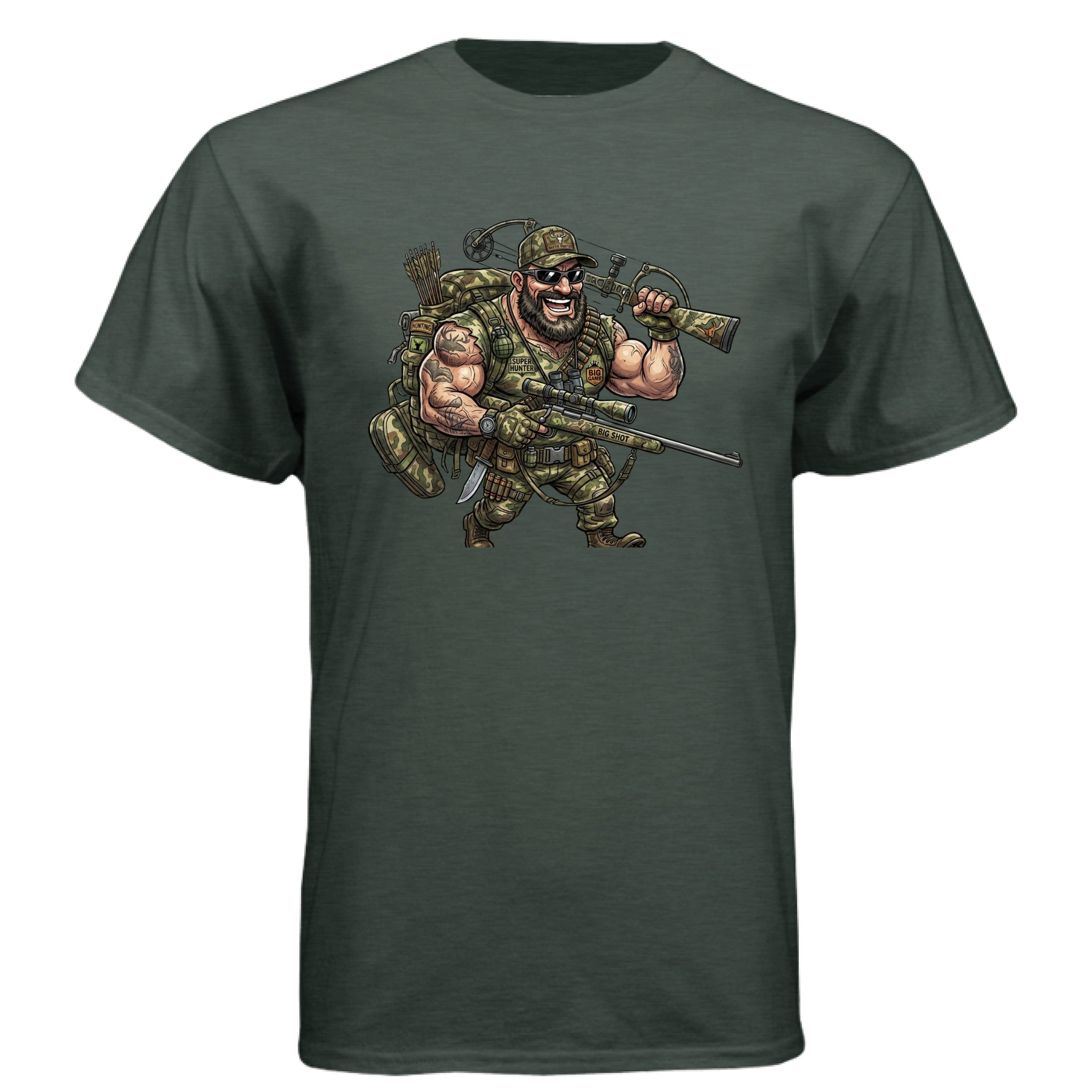 Heather Forest Green - FRONT