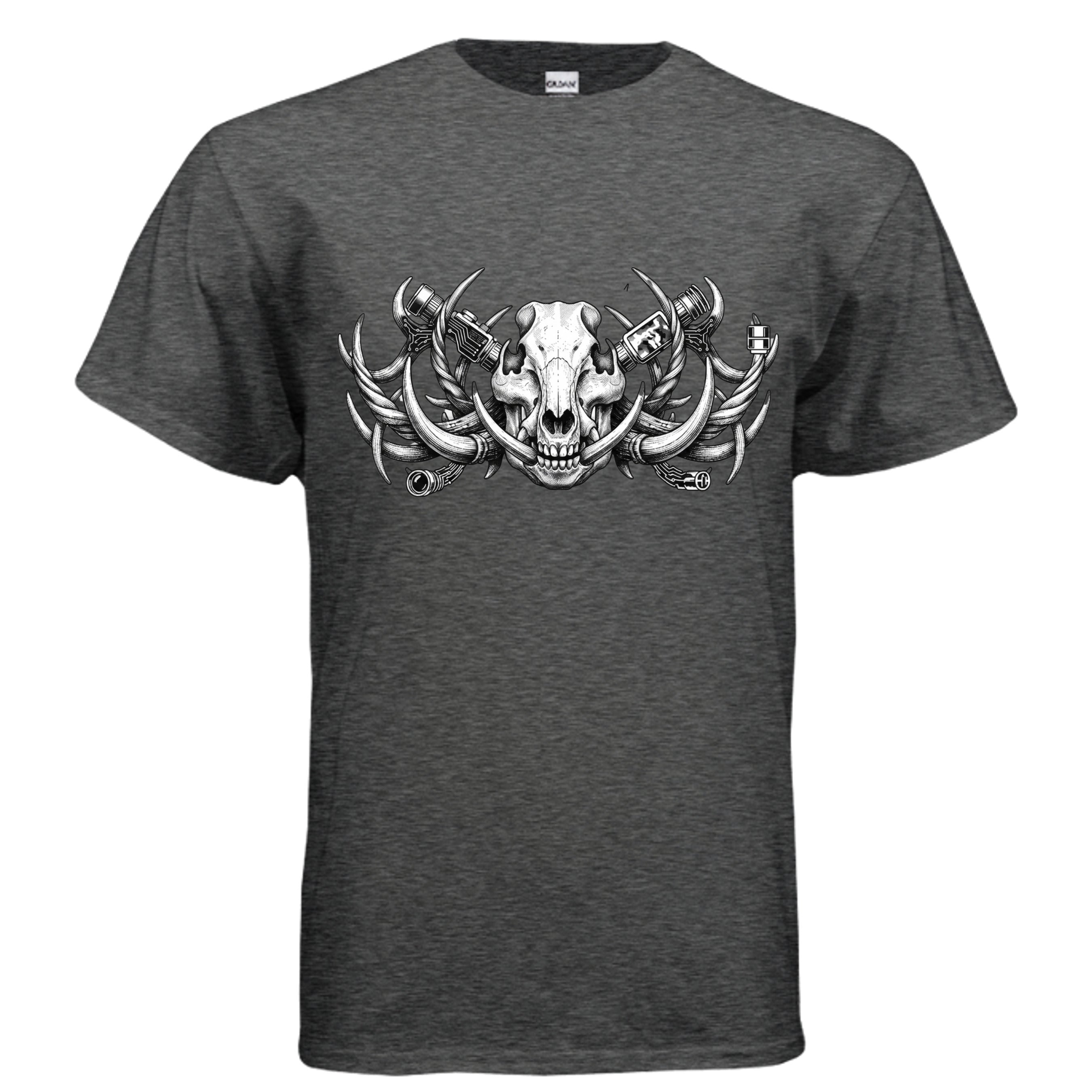 DARK HEATHER - G200 - FRONT