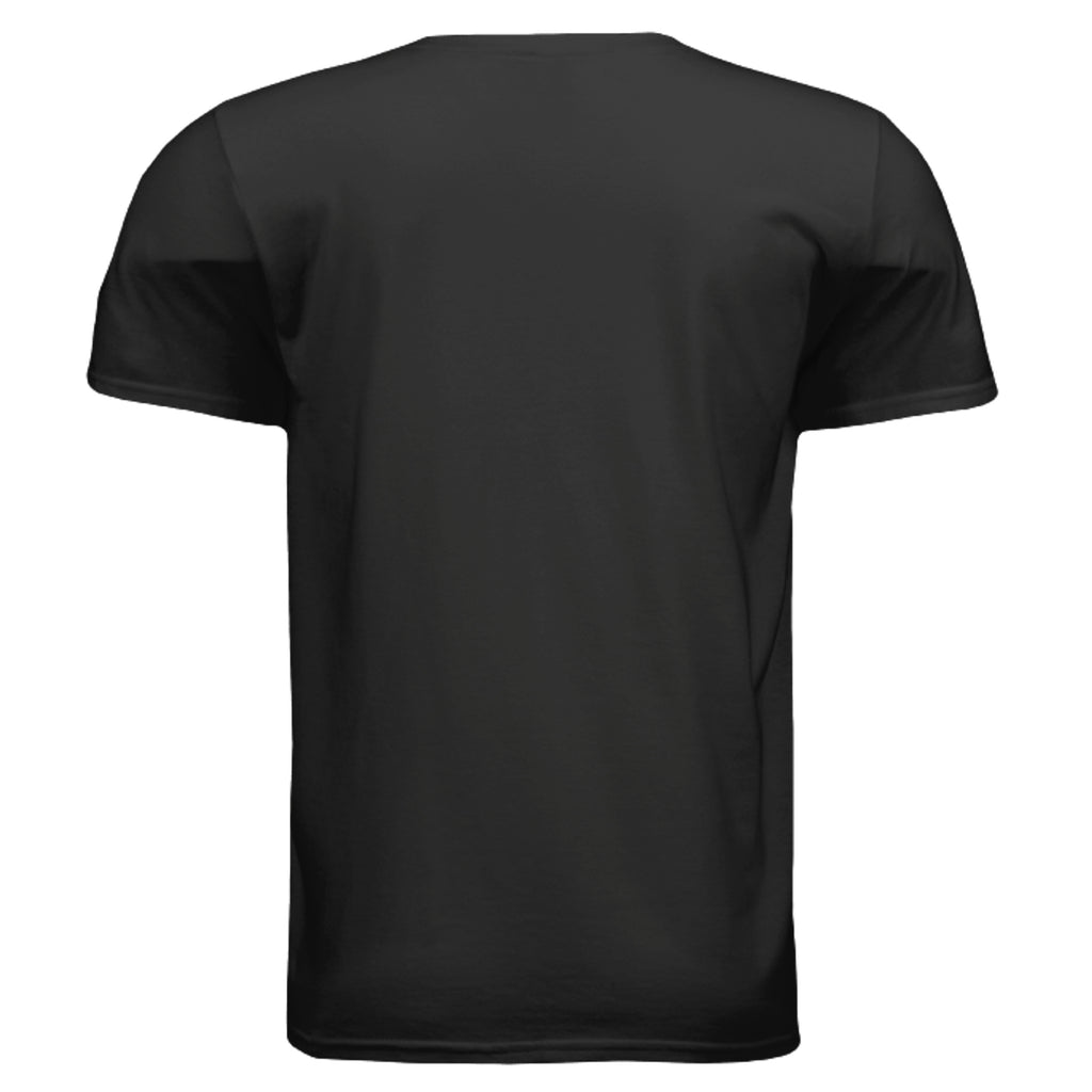 Shooting Hog T-Shirt Black - plain back view - hog hunting outdoor apparel