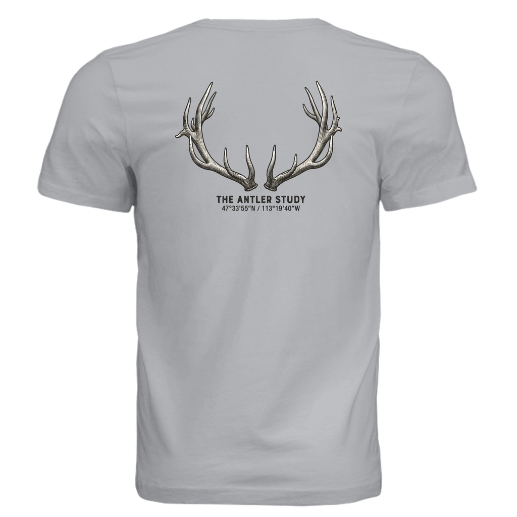 Solid Athletic Grey - 3001C - BACK