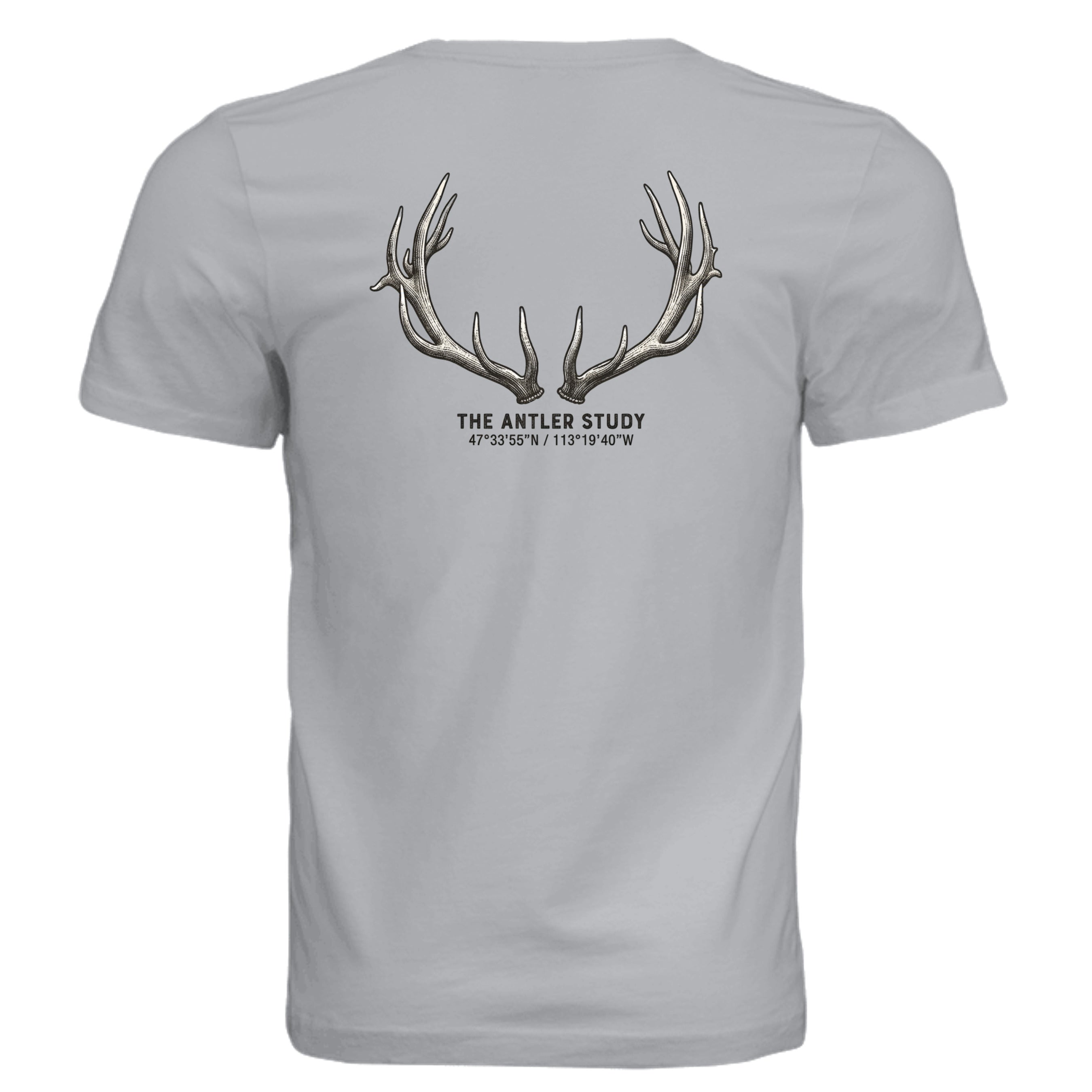 Solid Athletic Grey - 3001C - BACK