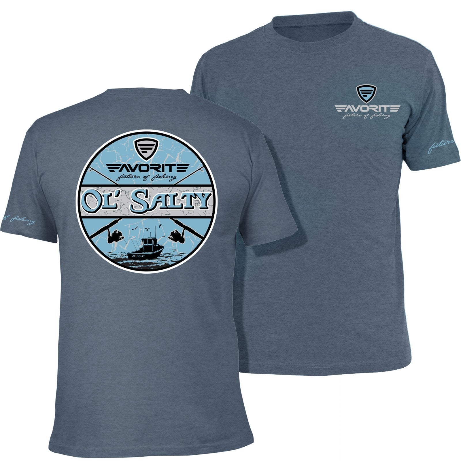 Favorite Fishing Ol Salty T-Shirt – product view 10 | Venator Hunting