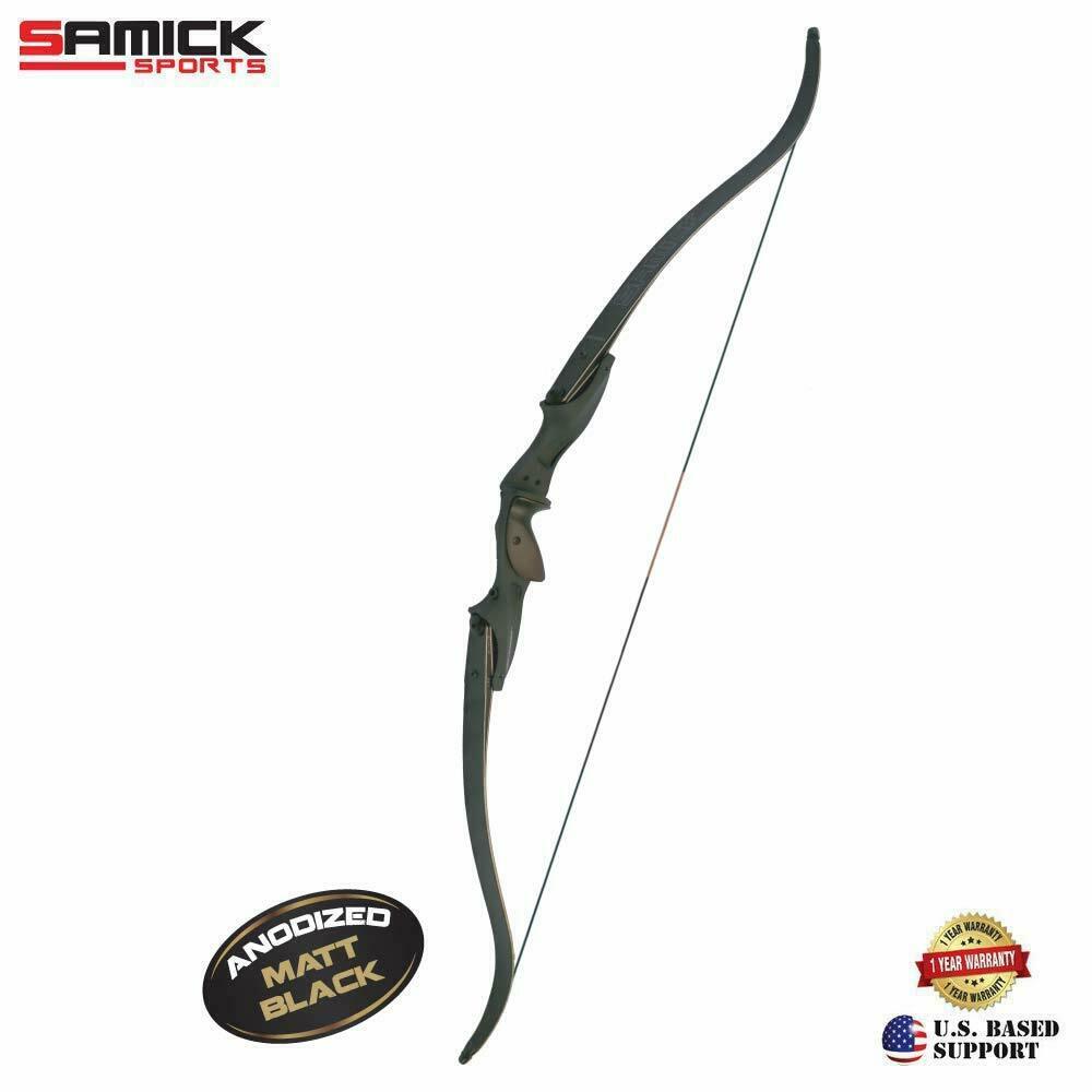Samick 60-inch Discovery Wood Core ILF Hunting Bow – alternate angle view | Venator Hunting
