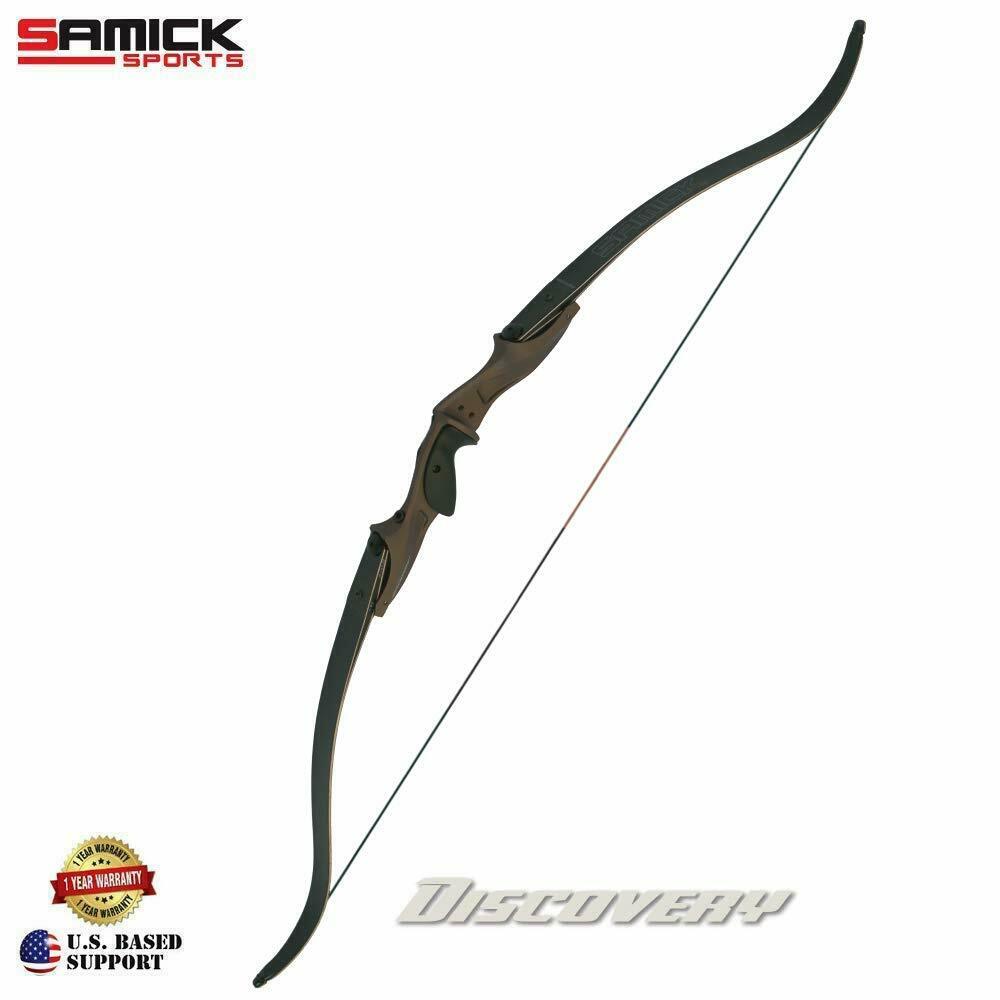 Samick 62-inch Discovery Wood Core ILF Hunting Bow – alternate angle view | Venator Hunting