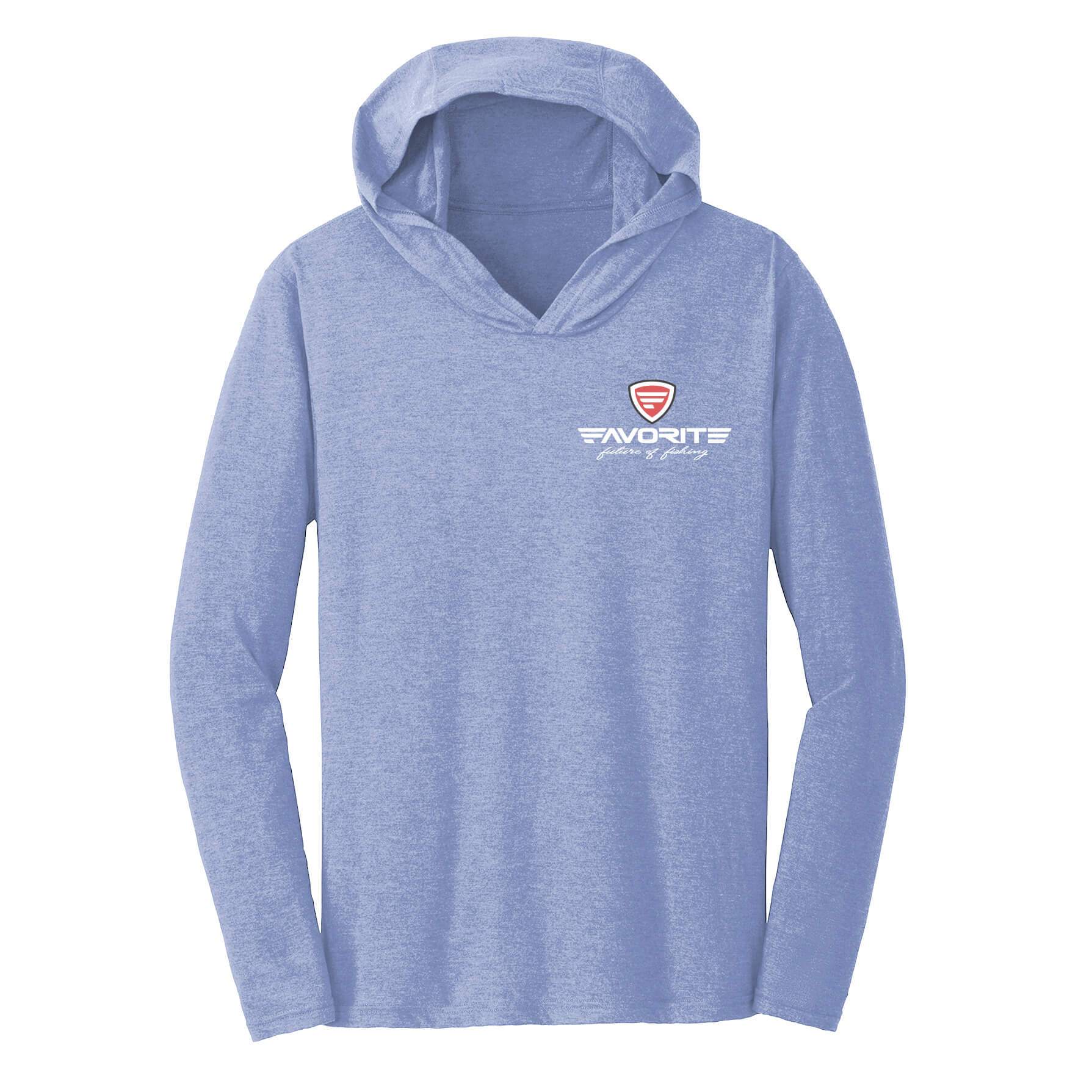 Favorite Fishing Shay Bird Lightweight Tri-Blend Hoodie – packaging and contents view | Venator Hunting