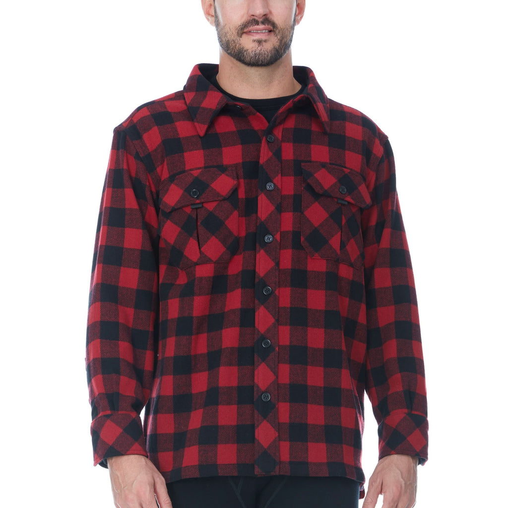 Heavyweight Wool Guide Shirt Jacket - 34.4oz | Venator Hunting
