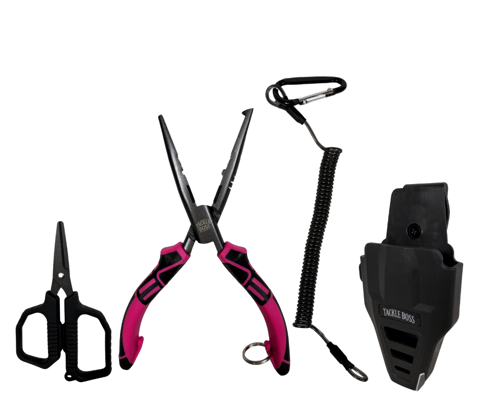 Tackle Boss 4 pcs Outlaw Fishing Plier Set | Venator Hunting