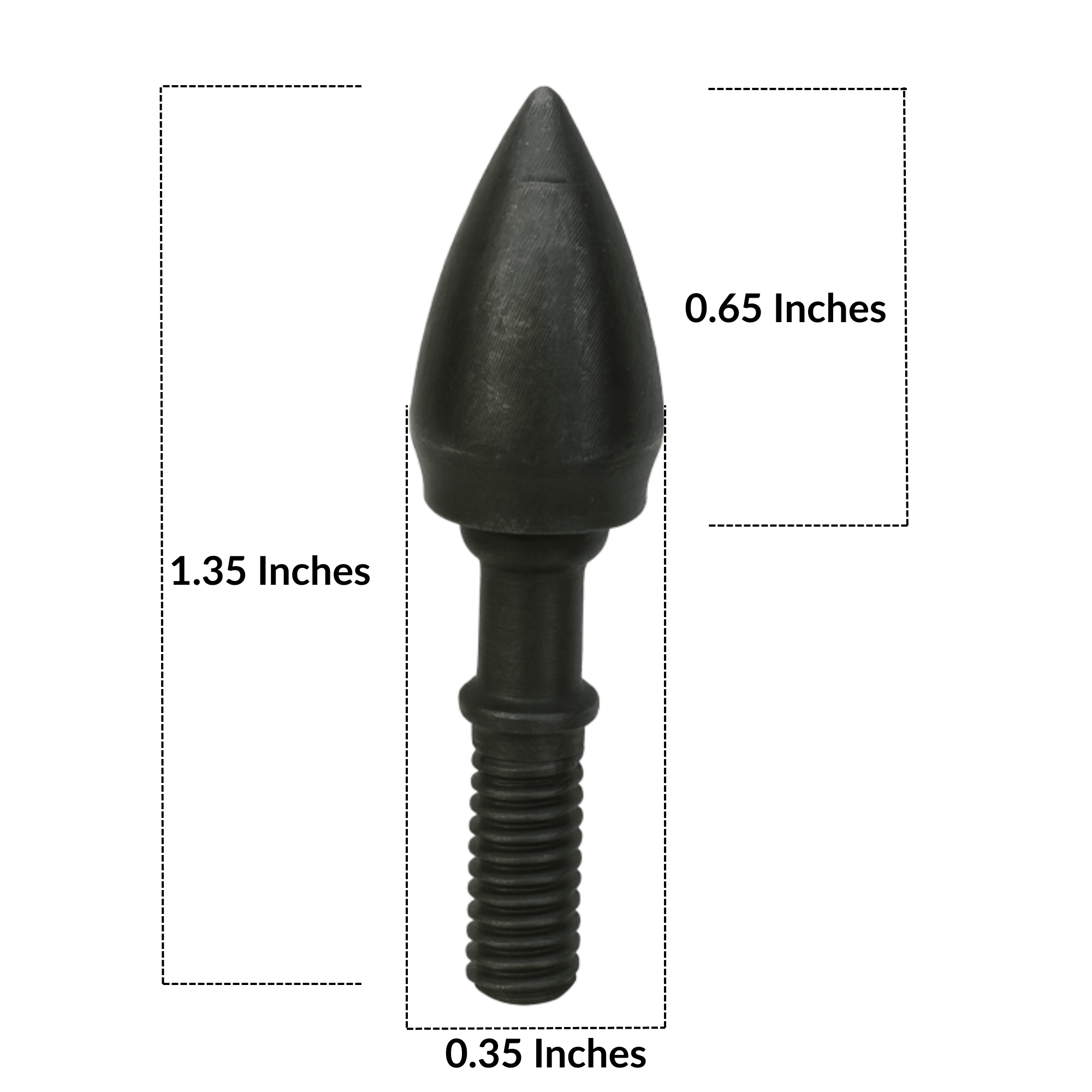 Tooth of the Arrow |  Field Points | 8-32 Thread