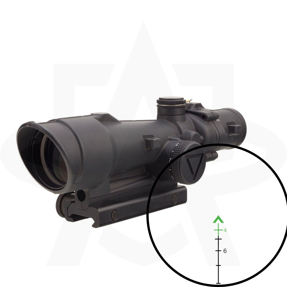 Trijicon ACOG 3.5x35 LED | 3.5x35 Scope w/ 12,000+ Hour Battery Life & TA51 Mount | Waterproof