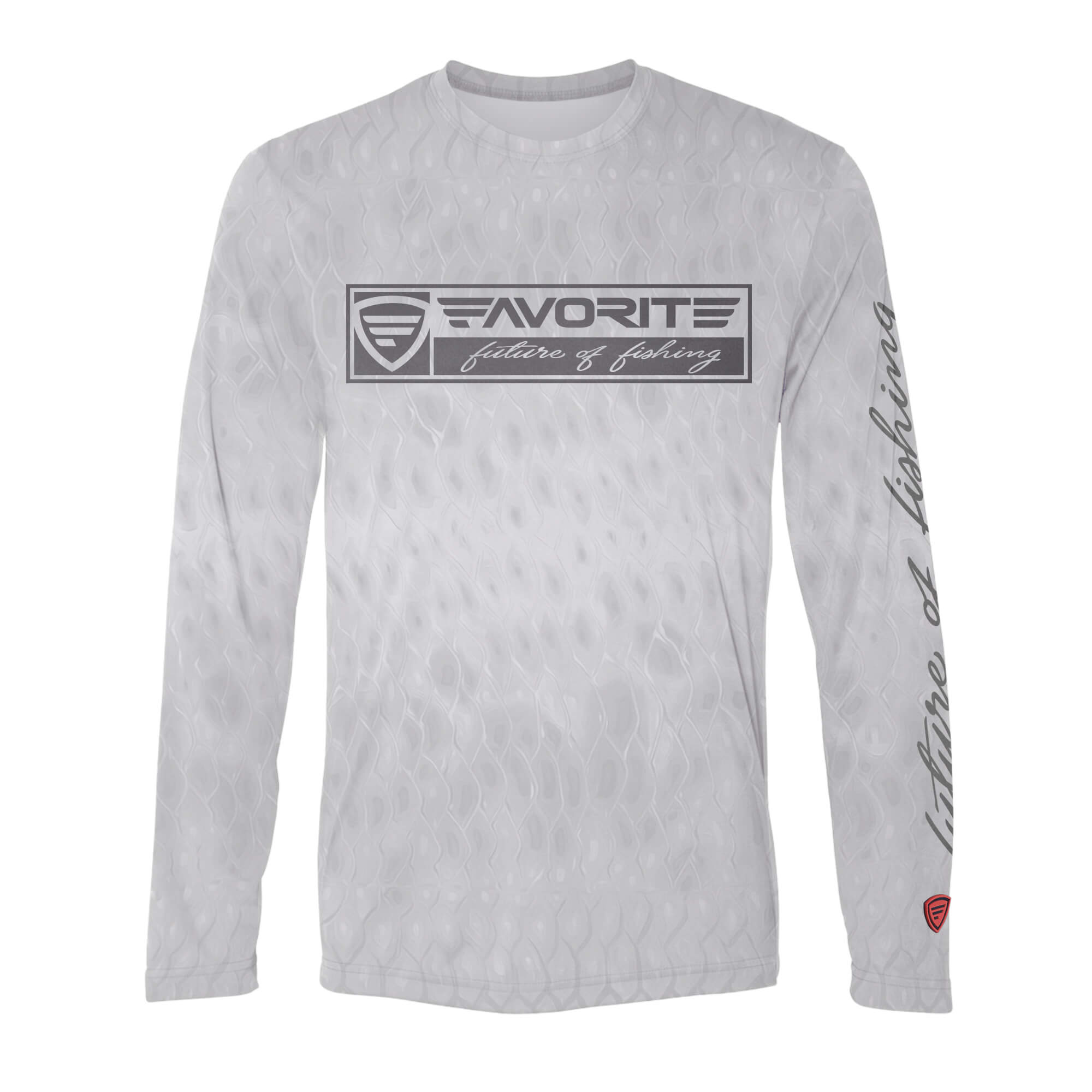 Favorite Fishing Performance Long Sleeve Scalz T-Shirt – detail close-up | Venator Hunting